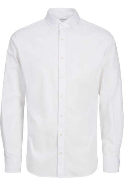Generic قميص رجالي JPRBLAJAXON STRETCH SHIRT L/S NOOS (عبوة من قطعة واحدة)