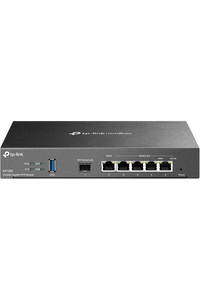 Generic راوتر ER7206 احترافي متعدد الشبكات السلكية بسرعة جيجابت مع VPN لزيادة...