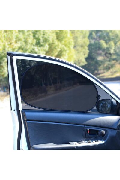 Generic 2PCS Car Side Window Sunshades, Suction Cup Sunshades Sunscreen Heat ...
