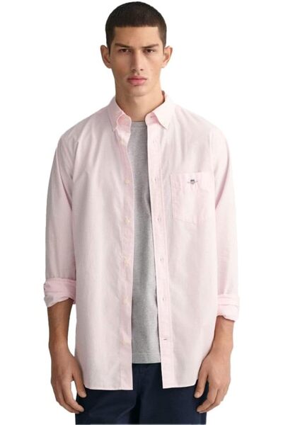 Generic Men Regular Fit Poplin Shirt