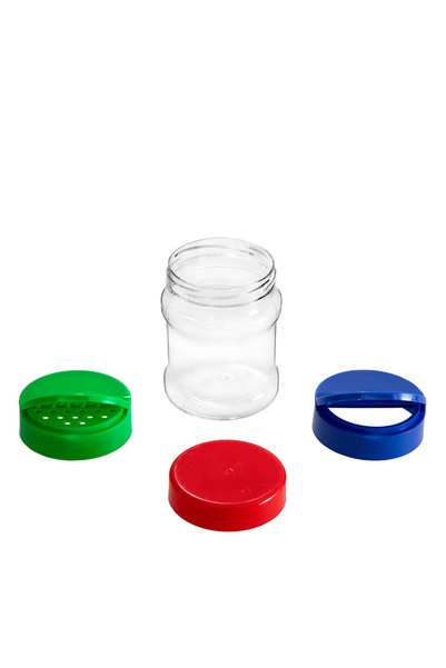 Tomis Plast Recipient din plastic 225 ml cu capac 63mm