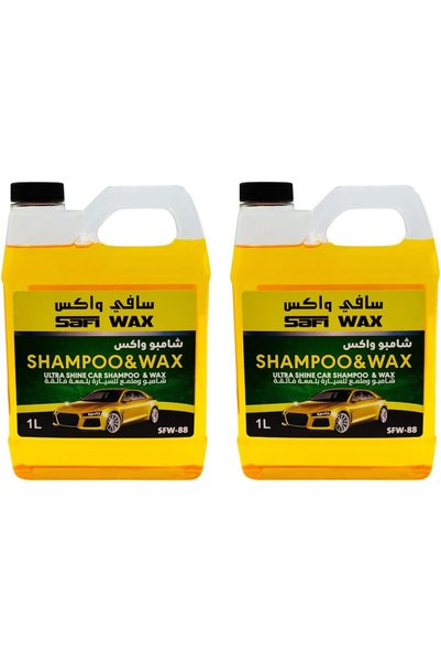 Generic عرض مميز - اشترِ قطعتين من شامبو وشمع السيارات SAFI WAX ZOZO Ultra Sh...
