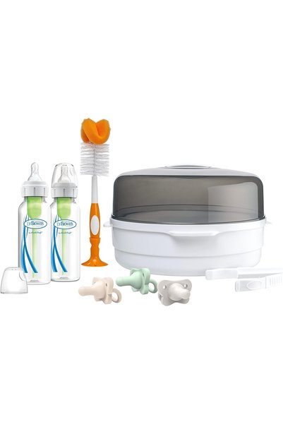 Generic مجموعة هدايا معقمات أوبشنز+ المضادة للمغص للاستخدام في الميكروويف