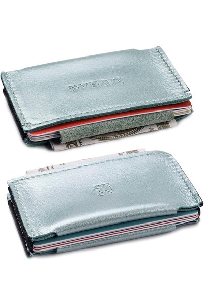 Generic Elastic Minimalist Wallet - Slim Front Pocket holder