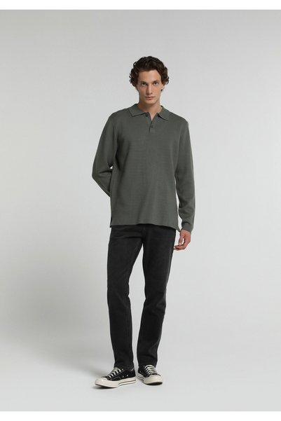 Colin's Straight Fit Erkek Black Denim Jean Pantolon