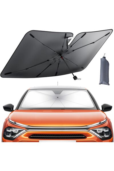Lamicall واقي شمس للزجاج الأمامي للسيارة - 52"x31" [5 طبقات مضادة للأشعة فوق ...