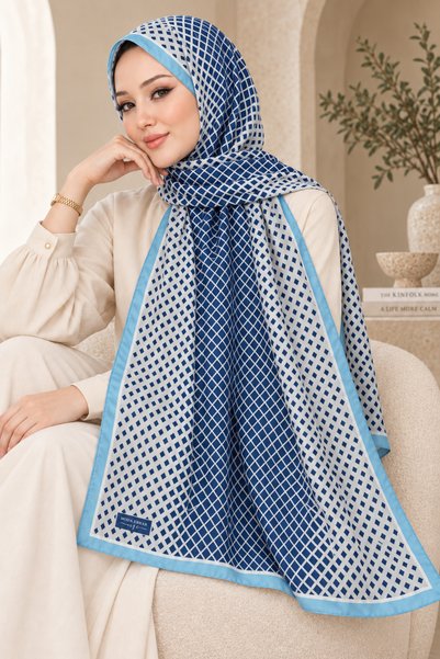 Big ModaEbrar Patterned Soft Shawl - 041