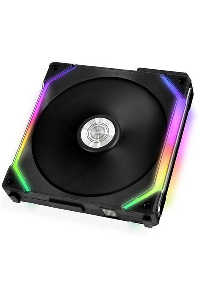 Generic Uni Fan Sl140 Double Pack Black With Controller (Argb 140mm Led Pwm D...