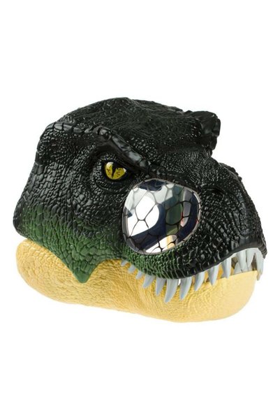 ANTBRO Mască de Dinozaur T-Rex cu Sunet și Lumină, Gură Mobilă, Deghizare de ...