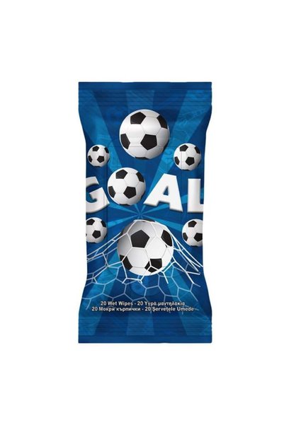 ANTBRO Șervețele Umede pentru Copii cu Model Fotbal Goal 20 buc, cu Aloe Vera...