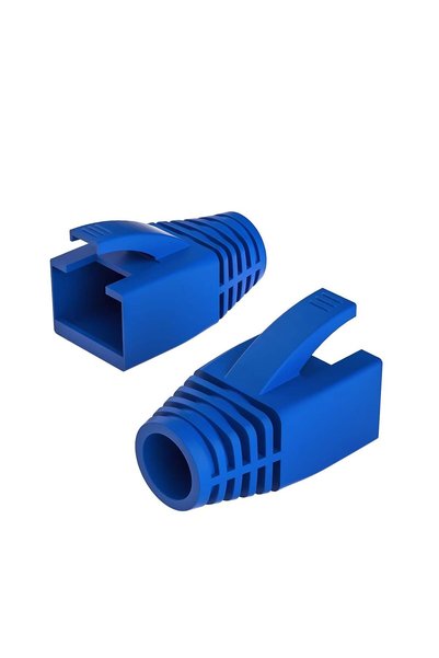 Generic غطاء حماية RJ45 (50 قطعة)، غطاء حماية لكابلات شبكة إيثرنت Cat6A و Cat...