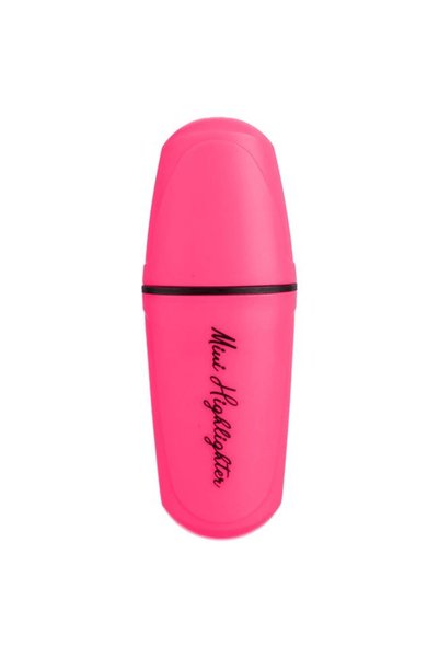 ANTBRO Mini Evidențiator Fucsia cu Vârf de 5mm, Marker Compact pentru Sublini...