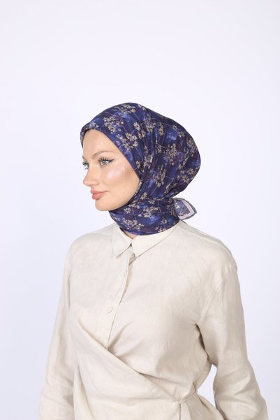 Gardenia Eşarp Lacivert