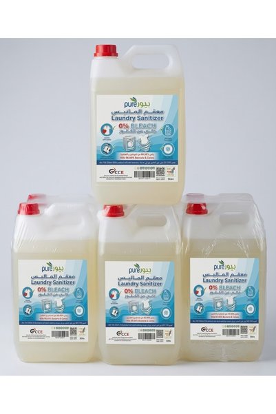 Pure Laundry Sanitizer 0% Bleach Kills 99.99% Bacteria 5 Ltr