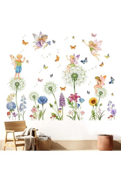 Amimagen Fairy Wall Decals for Bedroom: Removable 95%+ No-Residue