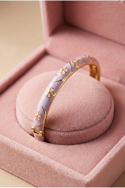 ZGNOVA Enamel and Clasp Bracelet