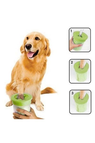 ANTBRO Suport din Plastic pentru Curățarea Lăbuțelor Câinilor Ø10x15cm, ANTBRO®