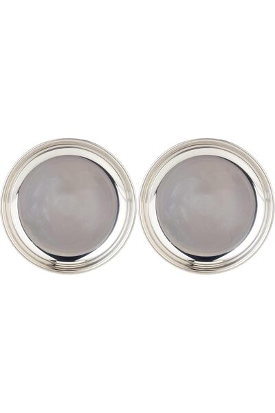 Generic STAINLESS STEEL SIDE PLATE, 17 CM, RP0008, Rice Plate, Dessert Plate,...