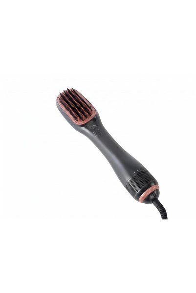 Tradeo Hot Air Brush Hair Styler with 3 Heat Settings, Smooths, Dries and Sty...