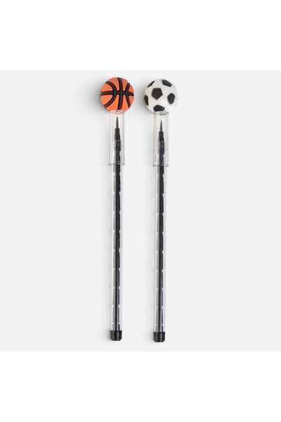 ANTBRO Creioane Fancy cu Topper Minge de Fotbal sau Baschet și Mine de Rezerv...