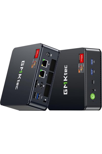 Generic كمبيوتر ألعاب صغير M6 Ultra مع معالج Ryzen 7640HS (ترقية من 6600H/680...