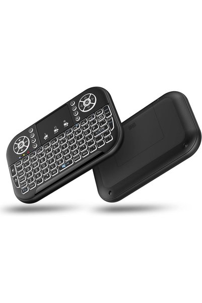 SYOSI Mini Keyboard, SYOSI, Portable Dual Modes (2.4GHz/Bluetooth) Wireless K...