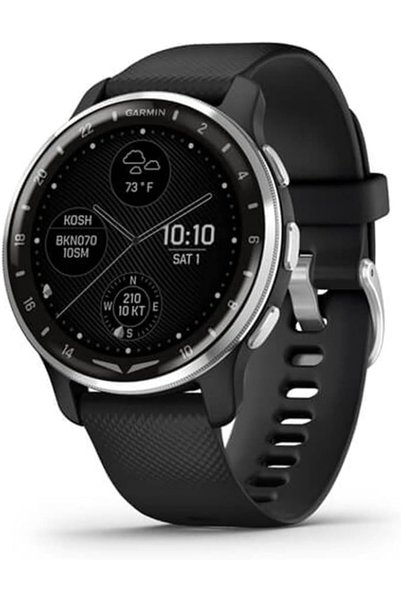 Garmin D2 Air X10، ساعة ذكية للطيارين بشاشة تعمل باللمس مع نظام تحديد المواقع...