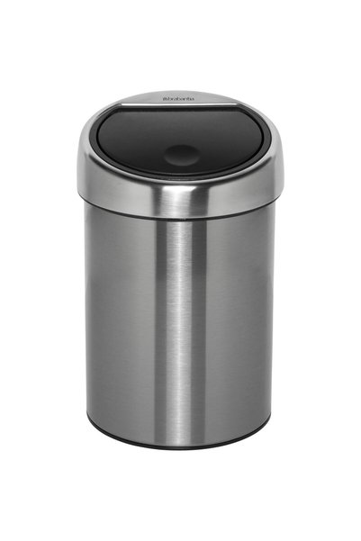 Brabantia Κάδος απορριμμάτων με έλεγχο αφής 3 λίτρων από ματ ατσάλι ανθεκτικό...
