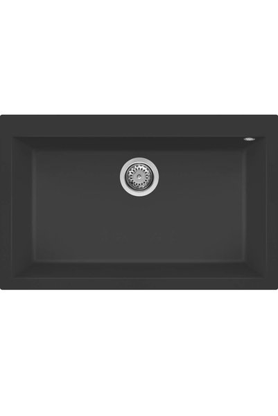 Karag Νεροχύτης κουζίνας QUADRA 130 Nero 40 ELLECI 79x50cm
