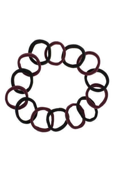 ANTBRO Set 14 Elastice de Păr Frotte Negre și Bordo pentru Femei, ANTBRO®