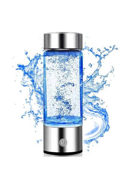 KASTWAVE زجاجة ماء الهيدروجين، جهاز محمول لتوليد ماء غني بالهيدروجين بتقنية S...