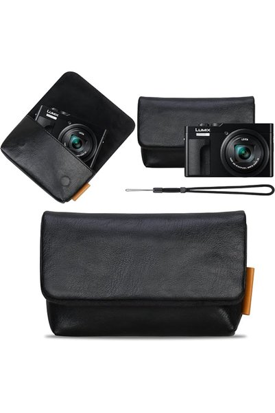 Lacdo حافظة كاميرا لباناسونيك LUMIX TZ99/TZ300/LX15 الرقمية