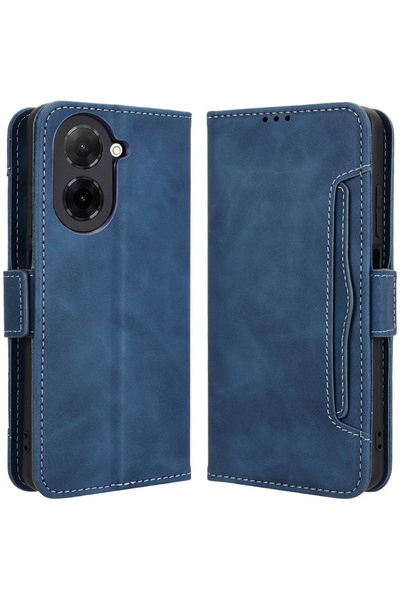 XGSM Husă tip carte pentru Xiaomi Redmi A5, cu slot pentru carduri, albastru ...