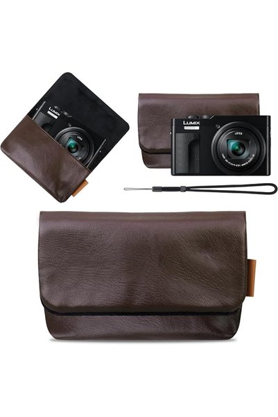 Lacdo حافظة كاميرا لباناسونيك LUMIX TZ99/TZ300/LX15 الرقمية