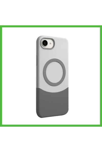 Generic Brand Joko iPhone 16E Compatible Velar Magsafe Cover - Natural Grey Arz