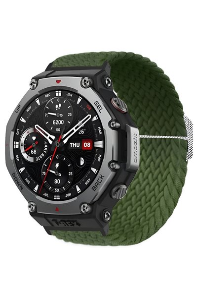 XGSM Curea din nailon pentru Amazfit T-Rex 3, Verde