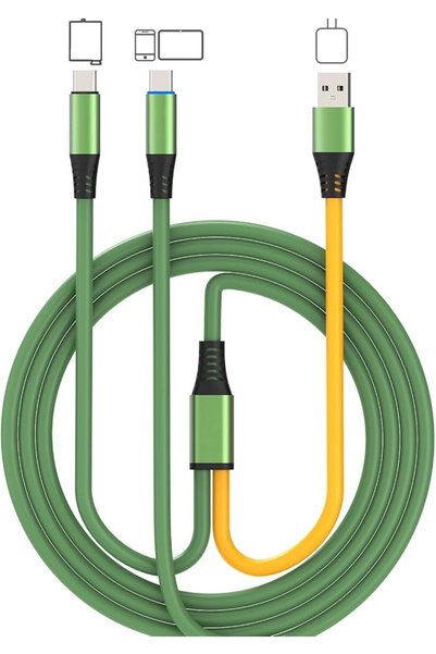 TERRIFI USB OTG Connection Cable, 2 in 1 USB C Sound Card Audio Cable for Mus...