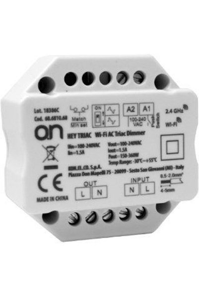 iSnatch 68.6810.68 Heytriac Ντίμερ - Έξυπνος Ντίμερ Wifi Τριάκ 230V
