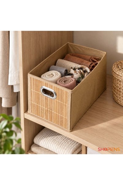 SHOPIENS Organizator Ingust Din Bambus 31 cm