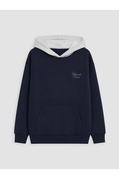 LC Waikiki Hooded Boys' Thick Sweatshirt for Style Enthusiasts from Uzg Store