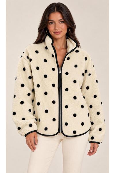 ASL WOMAN Premium Fermuarlı Polar