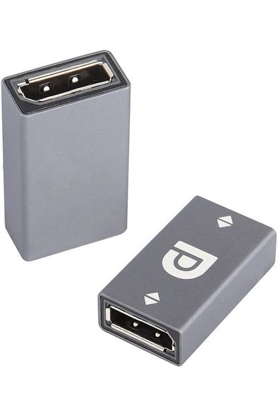 POWERTECH Προσαρμογέας Displayport 8K/60Hz, 32.4 Gbps, γκρι - (PT-1643)