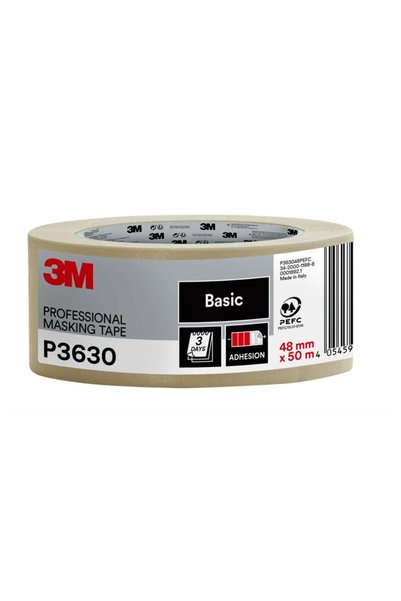 3M Σκοτς PRO Ταινία Μασκαρίσματος 48mmx50m μπεζ P3630