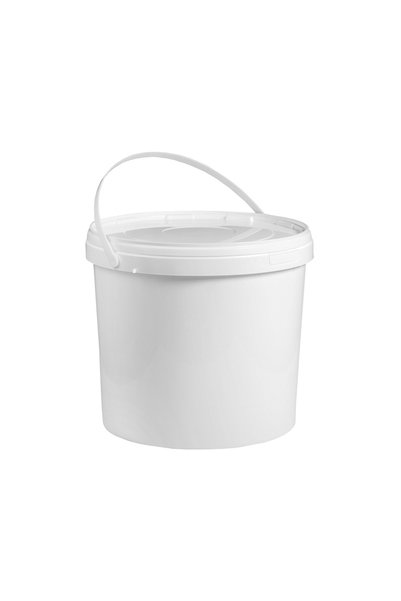 Tomis Plast Galeata plastic rotunda 10kg cu capac sigilabil