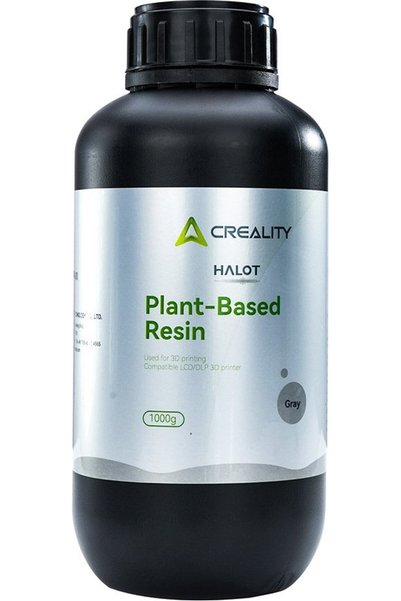Creality Ρητίνη Φυτικής Προέλευσης Γκρι - 1KG Πλαστικό Μπουκάλι (γκρι) - (330...