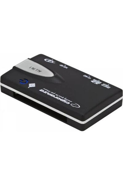 ESPERANZA Αναγνώστης καρτών USB 2.0 για SD/microSD/MemoryStick/Xd - (EA129)