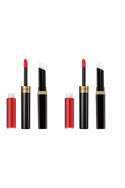 Max Factor Διπλή συσκευασία Κραγιόν ανθεκτικό στη μεταφορά Lipfinity Lip Colo...