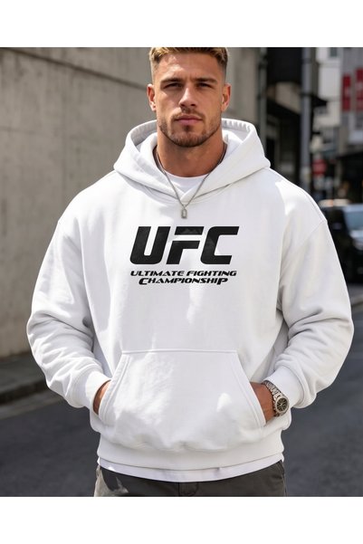 viperkombin Men's Sweatshirt 3 Thread Thick Wide Cut Ufc Print