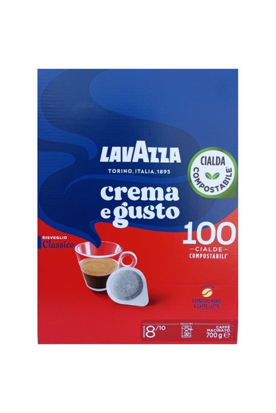 LavAzza Crema e Gusto Classico ESE Dosisi Unică, 100 bucăți