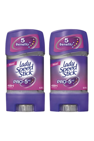 Lady Speed 2x PACK ANTIPERSPIRANT STICK 65G GEL PRO5